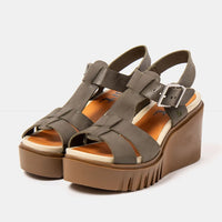 ART | 2084 Catania Wedge Sandal | Roma Khaki