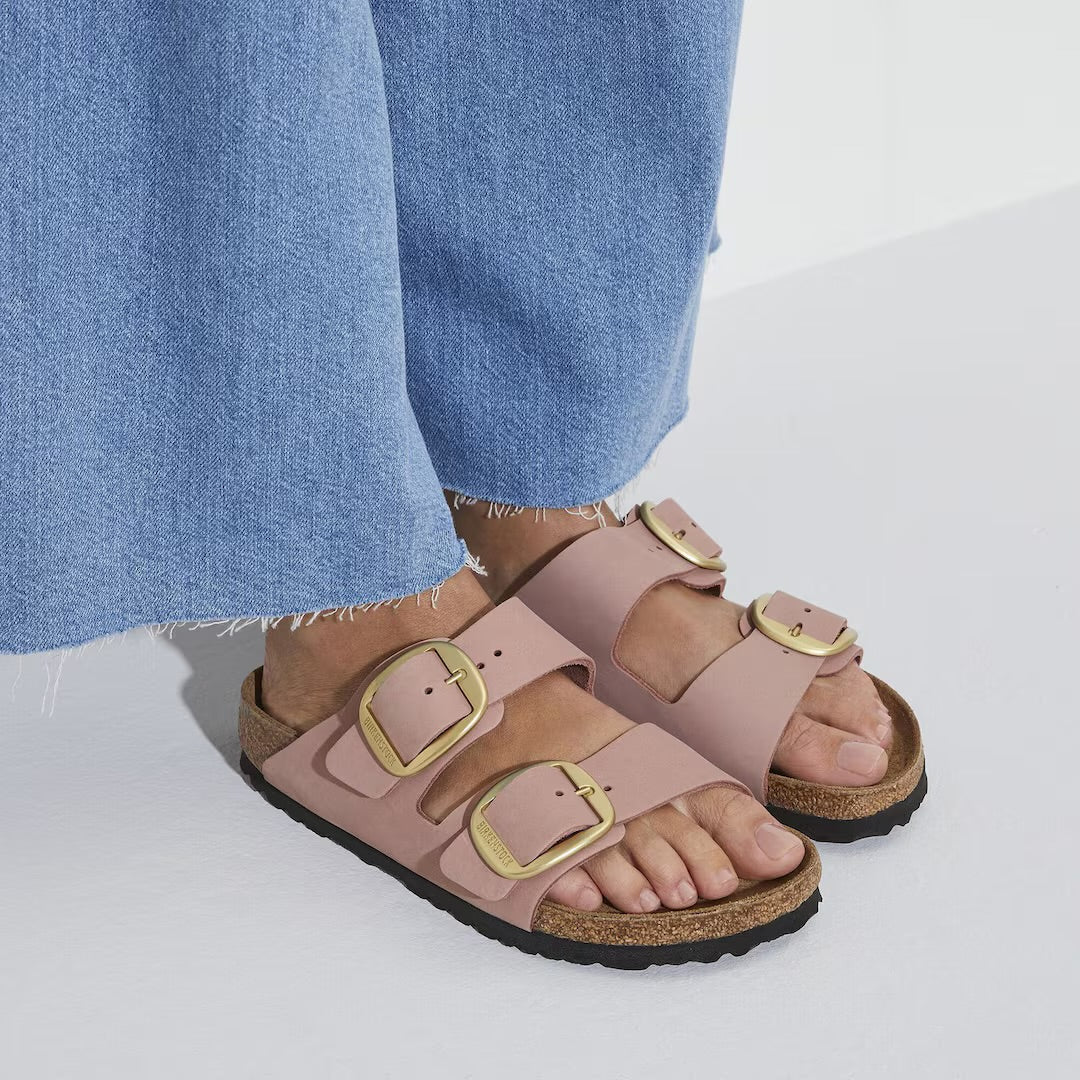 Arizona Big Buckle | Nubuck Leather | Old Rose | ONLINE EXCLUSIVE