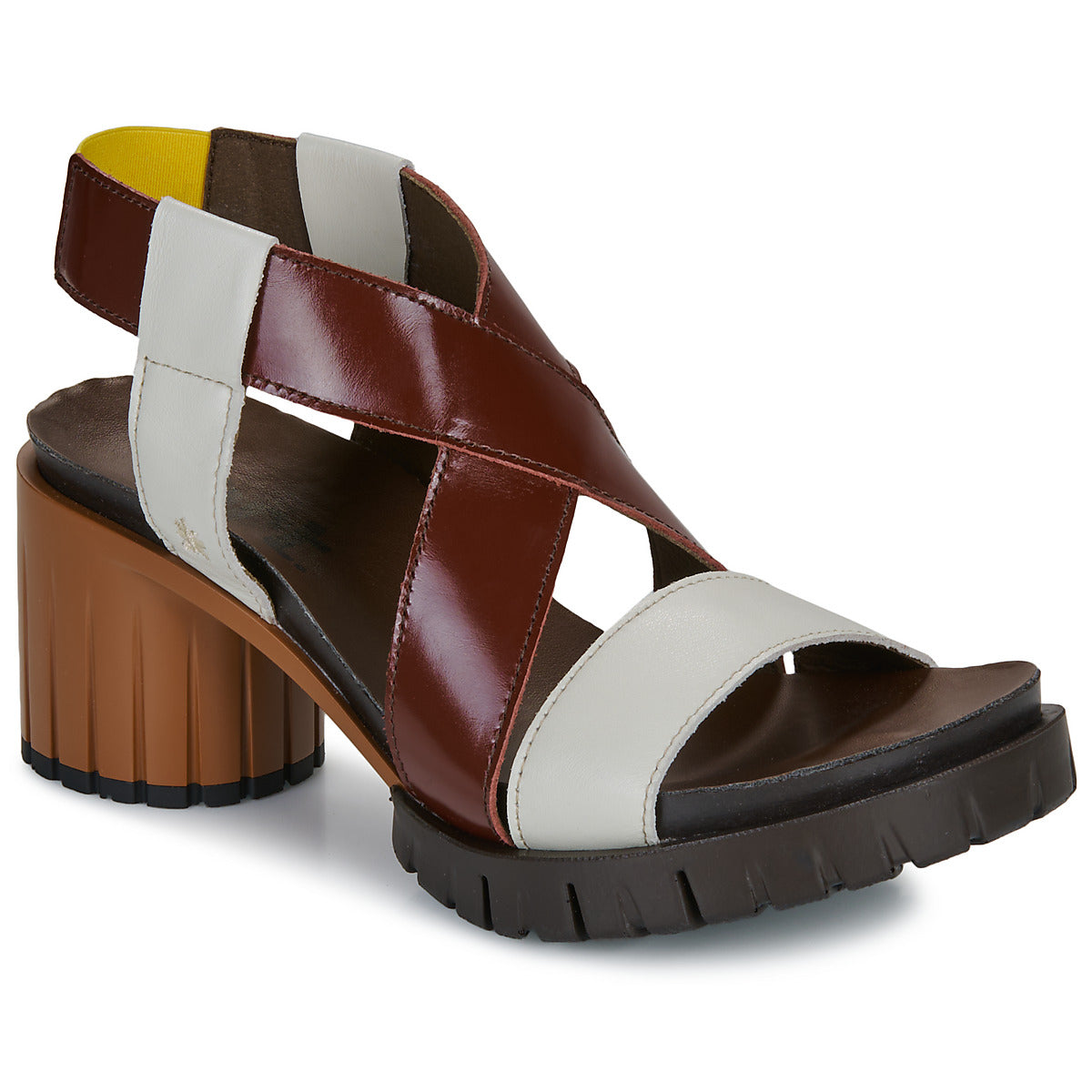 Art | Malibu Heeled Sandal 1921 | Bordeaux/Cream