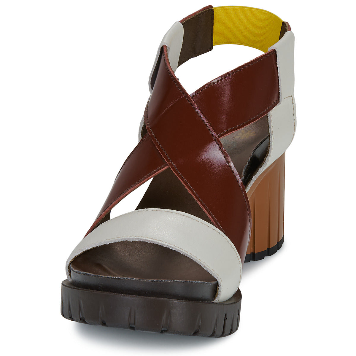Art | Malibu Heeled Sandal 1921 | Bordeaux/Cream