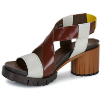 Art | Malibu Heeled Sandal 1921 | Bordeaux/Cream