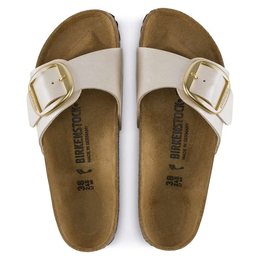 Birkenstock | Madrid - Big Buckle | Graceful Peal White