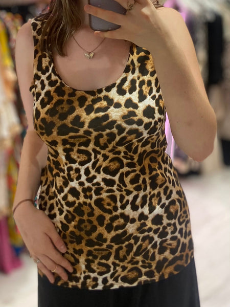 Leopard Print Vest