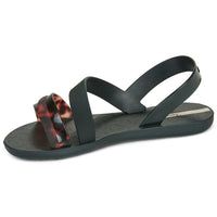 Vibrant Sandal | Green/Turtle
