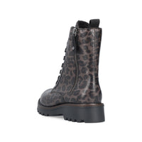 Rieker | 73210-42 | Leopard Ankle Boot | Grey Multi