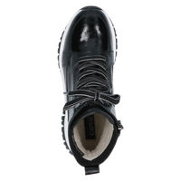 Caprice | Lace Up Ankle Boot 26259 | Patent Black