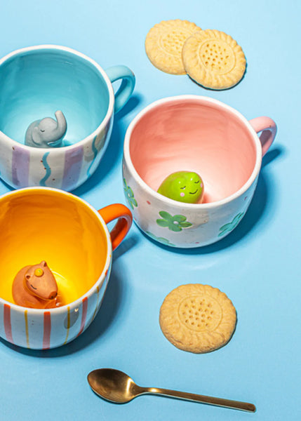 Surprise Hidden Frog Mug
