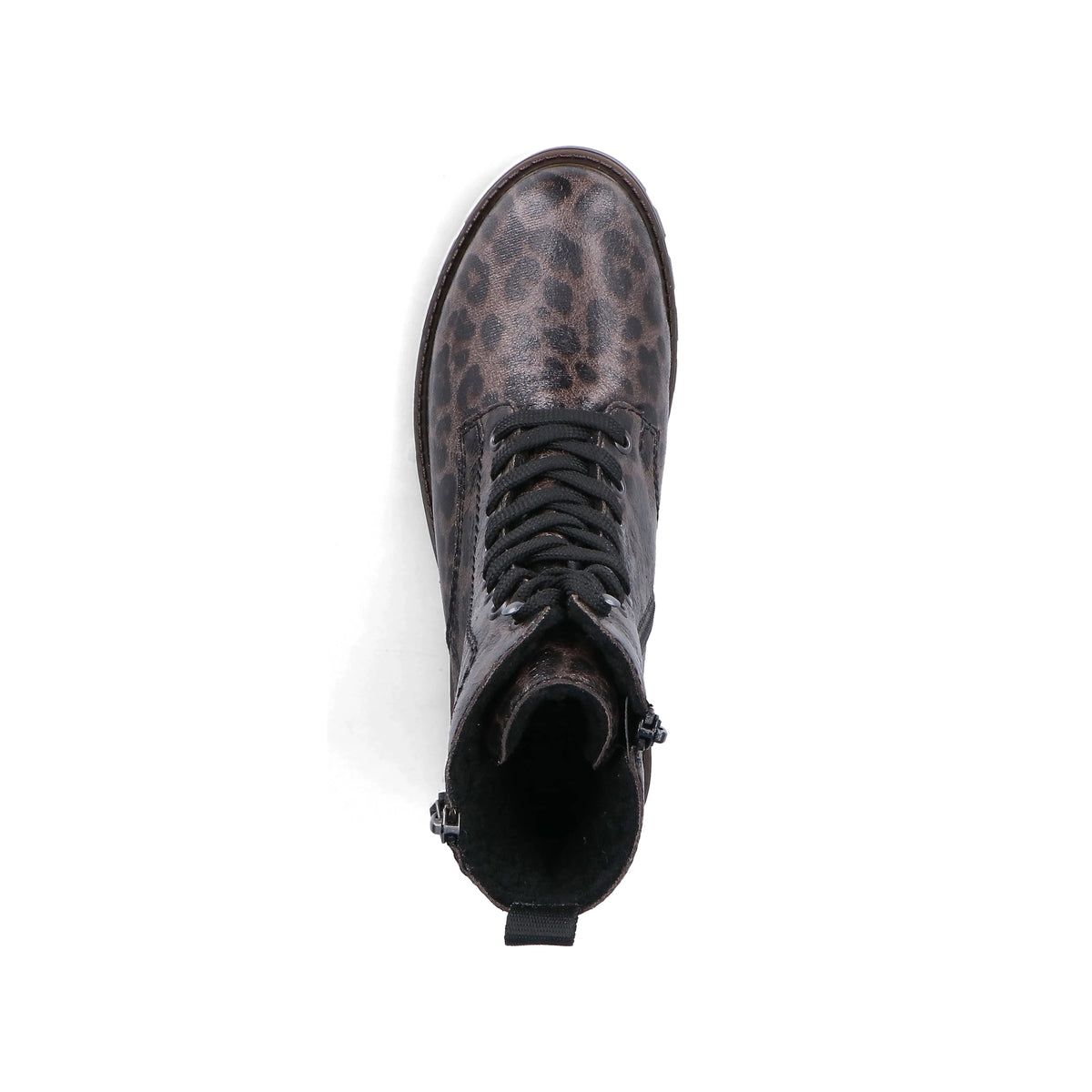Rieker | 73210-42 | Leopard Ankle Boot | Grey Multi