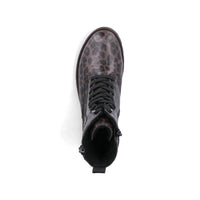 Rieker | 73210-42 | Leopard Ankle Boot | Grey Multi
