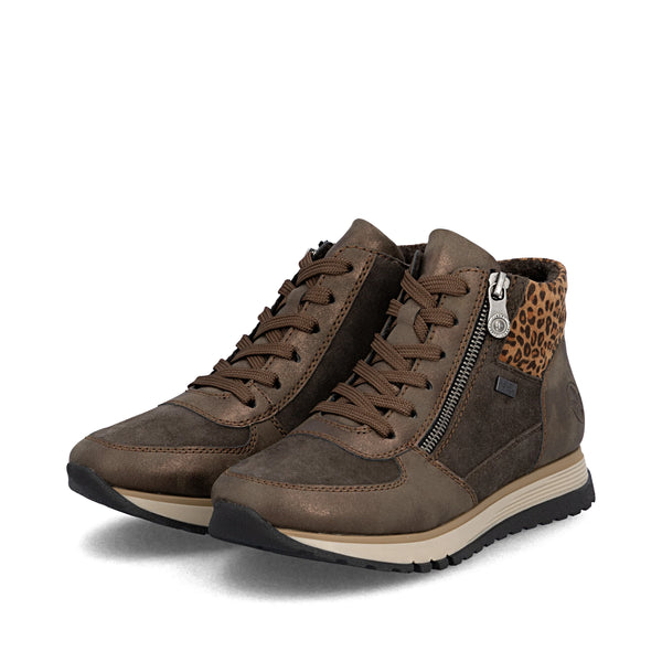 Rieker | 49040-24 Zip Trainer Boot | Brown