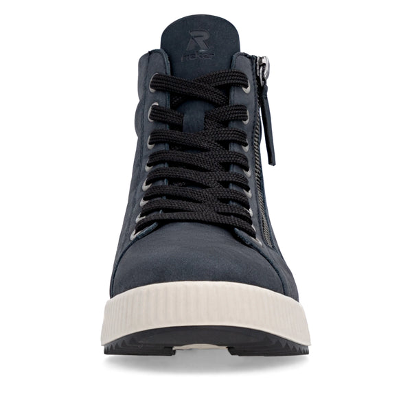 Rieker Sport | W0164-14 Leather Casual Ankle Boot | Dark Blue