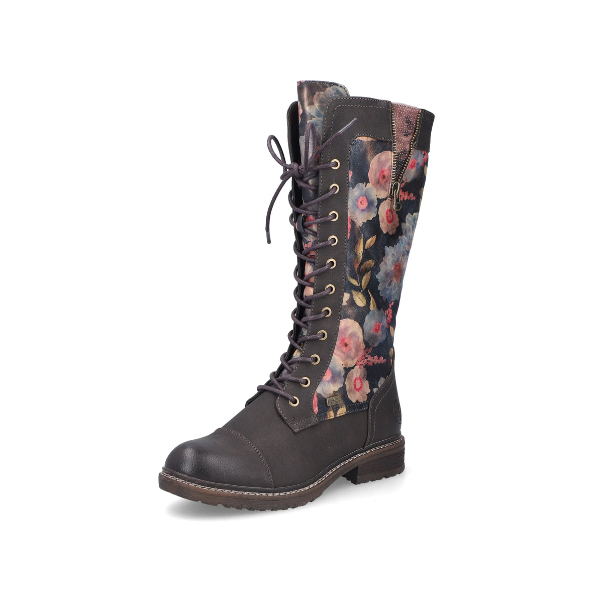 Rieker | 94731-91 Long Floral Boot | Multi