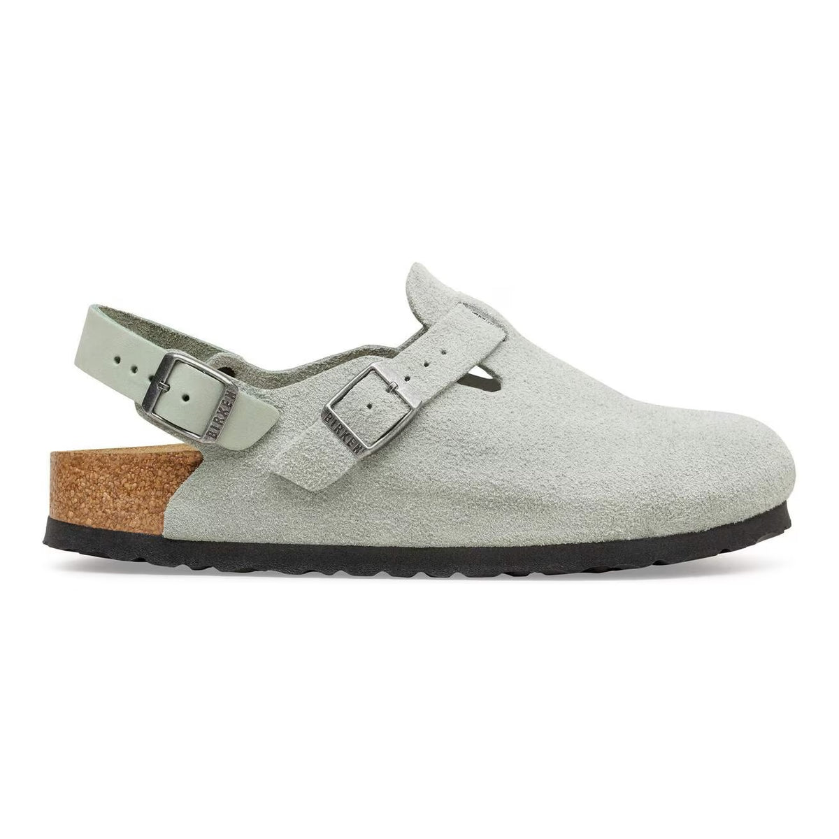 Birkenstock | Tokio Suede Clog | Pure Sage