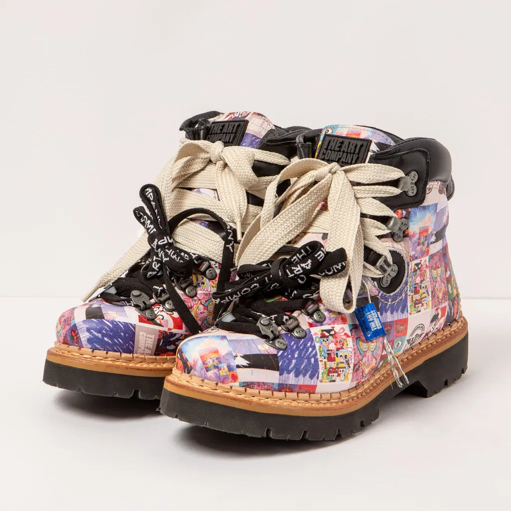 ART | Leeds 1769 Special Edition Anniversary Lace Up Boot | Multi