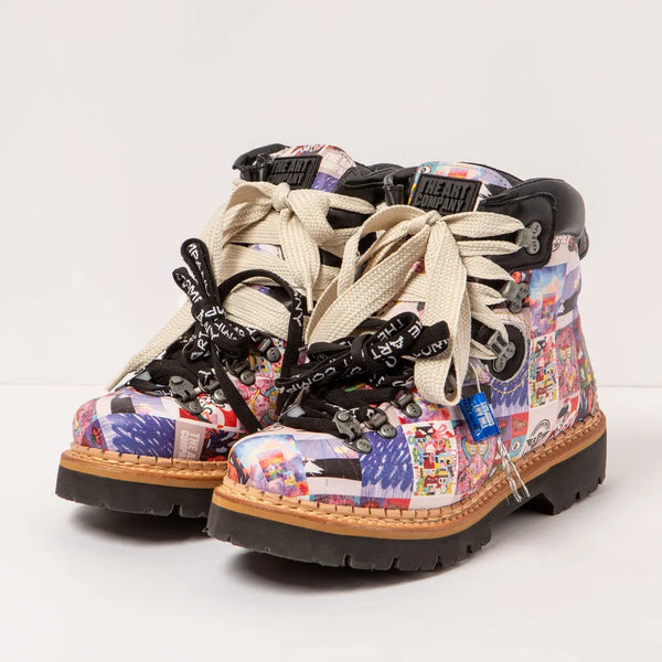 ART | Leeds 1769 Special Edition Anniversary Lace Up Boot | Multi