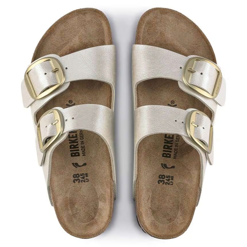 Birkenstock | Arizona - Big Buckle | Graceful Pearl White