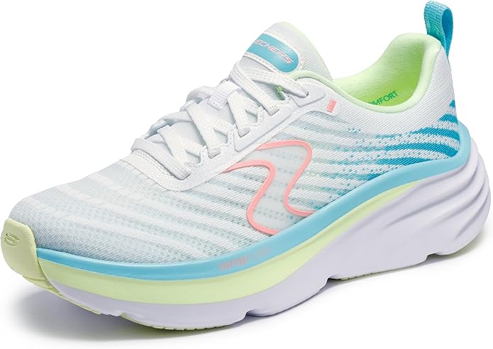 Skechers | Relaxed Fit: D'Lux Vapor - Cool Breeze | 150583 | White Multi