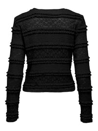 JDYSarah L/S Lace Top | Black