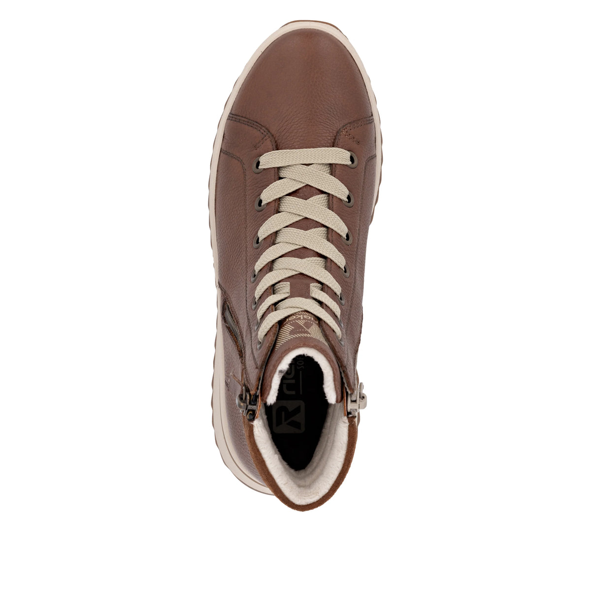 Rieker | W3870-24 | Leather Ankle Boot | Brown