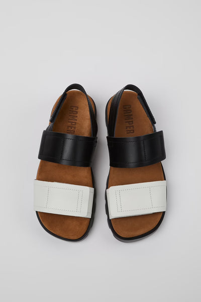 Camper | Brutus Sandal | Black & White