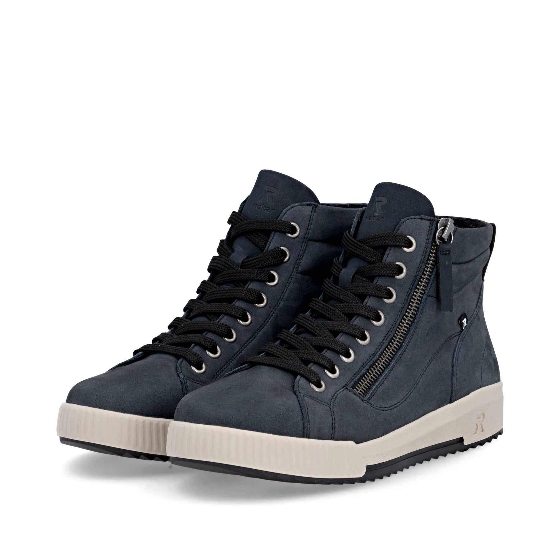 Rieker Sport | W0164-14 Leather Casual Ankle Boot | Dark Blue