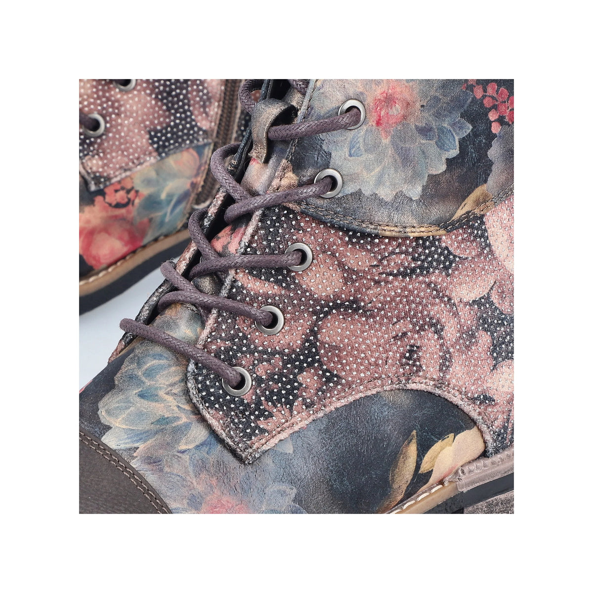 Rieker |94611-91 | Ankle Boot | Black Floral