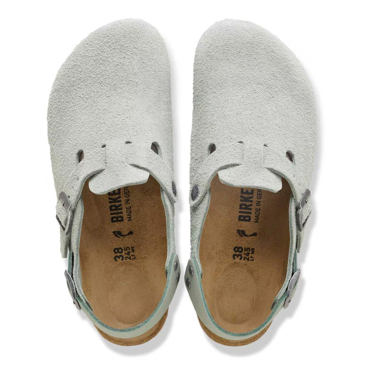 Birkenstock | Tokio Suede Clog | Pure Sage