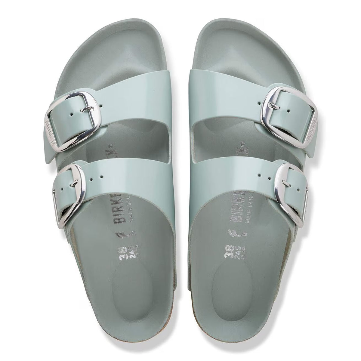 Birkenstock | Arizona - Big Buckle | High Shine | Pure Sage