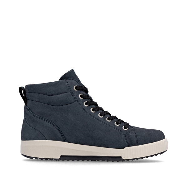 Rieker Sport | W0164-14 Leather Casual Ankle Boot | Dark Blue