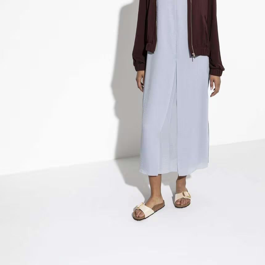 Birkenstock | Madrid - Big Buckle | Graceful Peal White