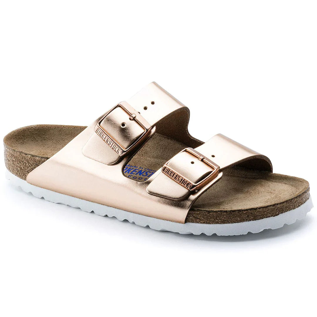 Arizona | Soft Footbed | Natural Leather | Metallic Copper
