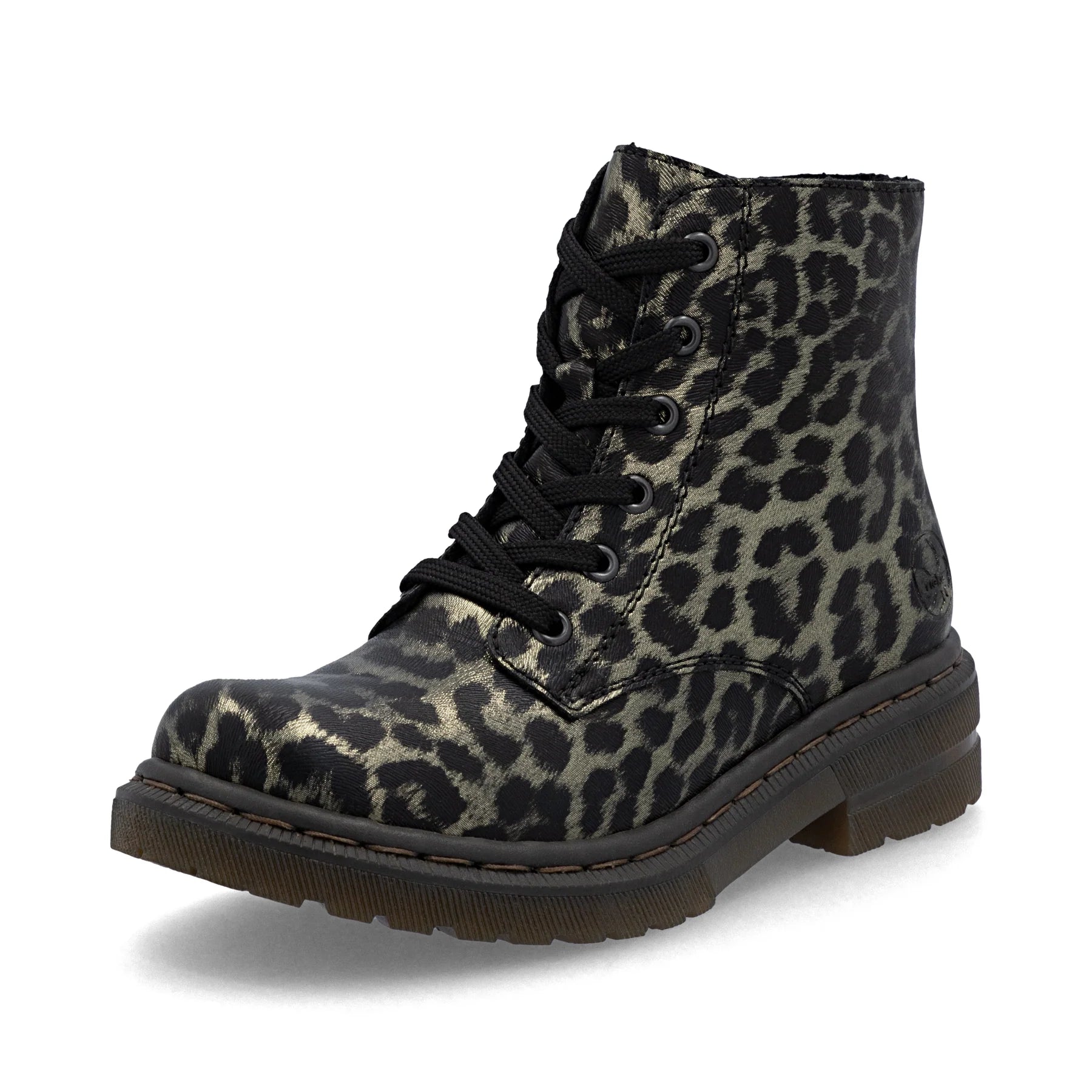 Rieker | 78240-90 | Leopard Chunky Ankle Boot