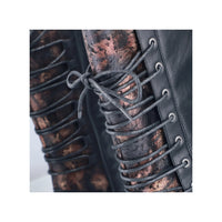 Rieker | 94694-00 Long Lace Back Boot | Black