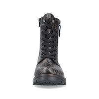 Rieker | 73210-42 | Leopard Ankle Boot | Grey Multi