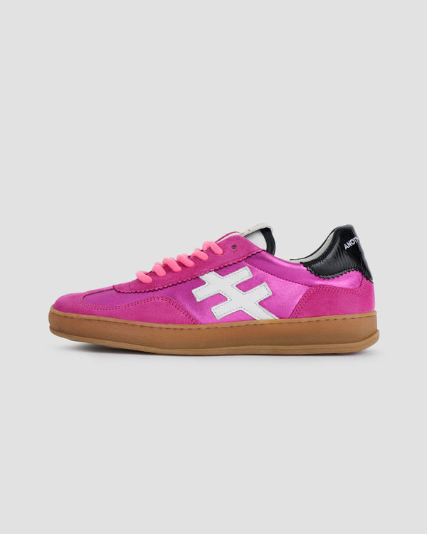 Another Trend | Iconic II | Leather Trainer | Fuchsia