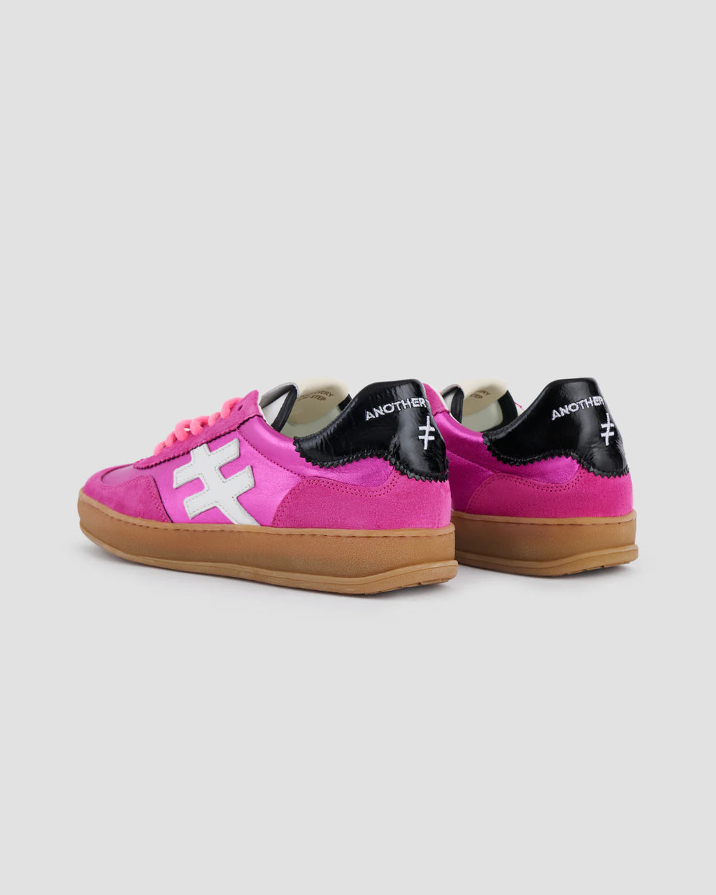 Another Trend | Iconic II | Leather Trainer | Fuchsia