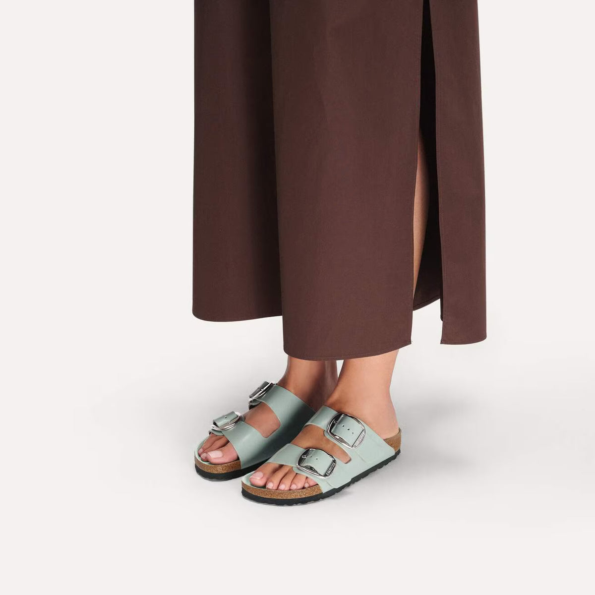 Birkenstock | Arizona - Big Buckle | High Shine | Pure Sage