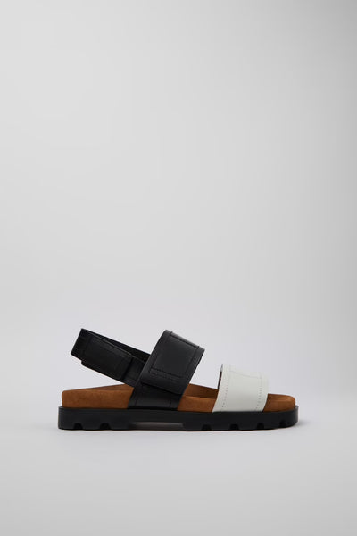 Camper | Brutus Sandal | Black & White