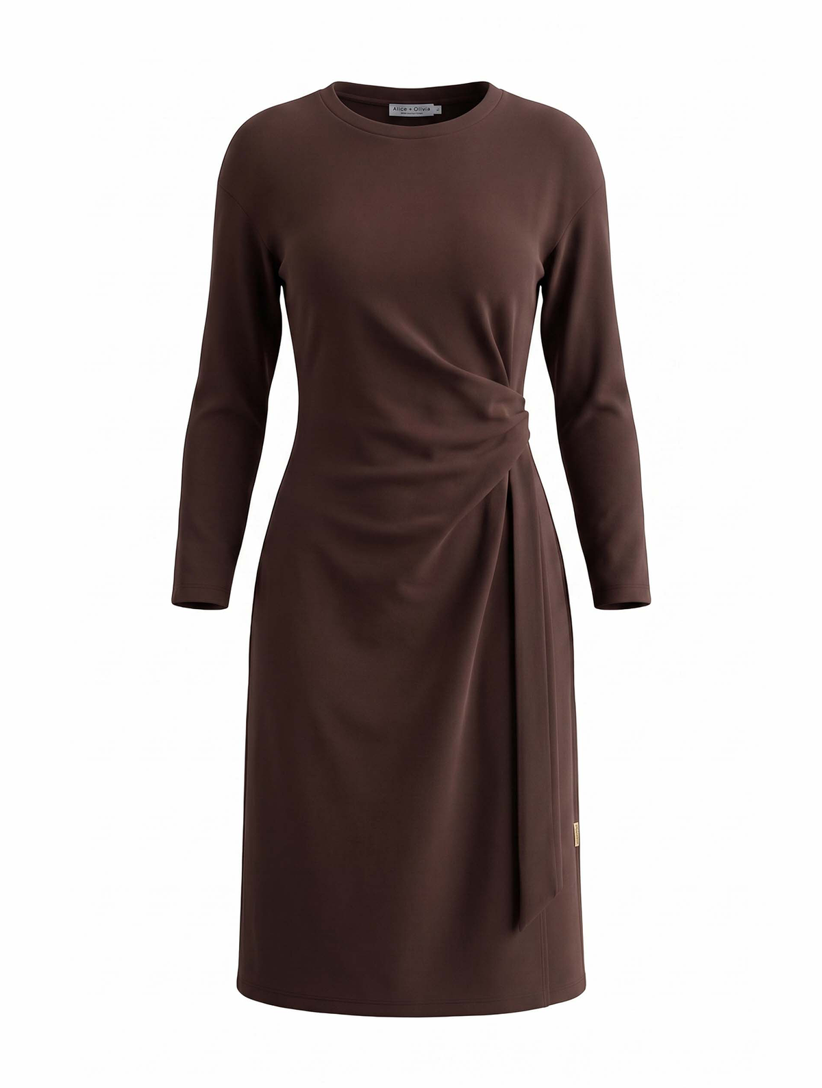 Alice Collins | Olivia Modal Long Dress | Chocolate Chip