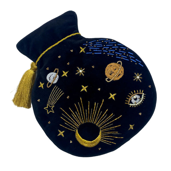 After Dark Black Celestial Hot Water Bottle