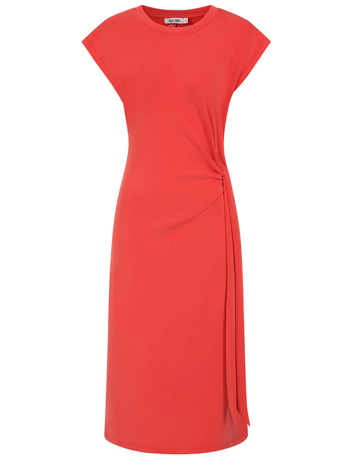 Olivia Modal Long Dress | Fiesta Red