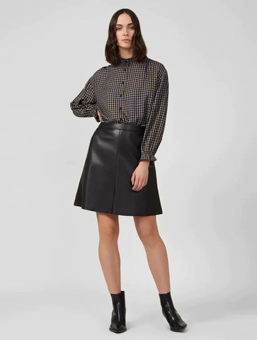 Ania Faux Leather Mini Skirt | J3VAH | Black