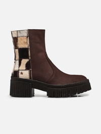 ART | 1374S York Chunky Ankle Boot | Texas/Brown