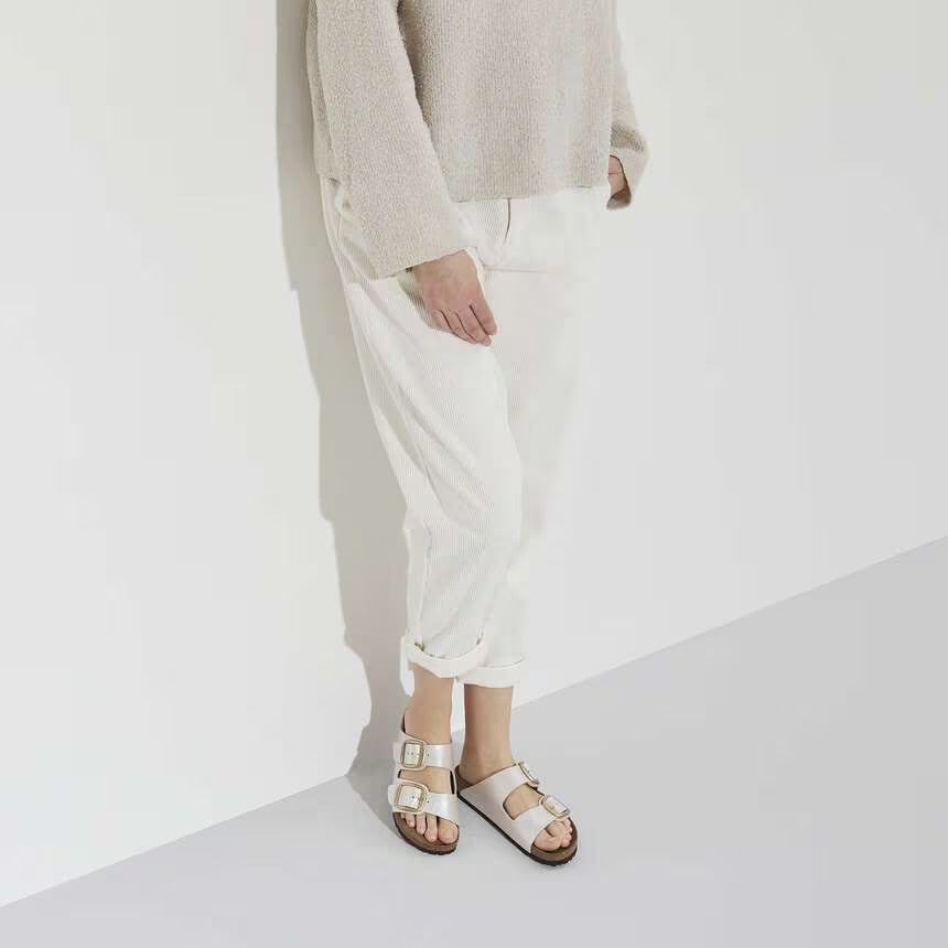 Birkenstock | Arizona - Big Buckle | Graceful Pearl White