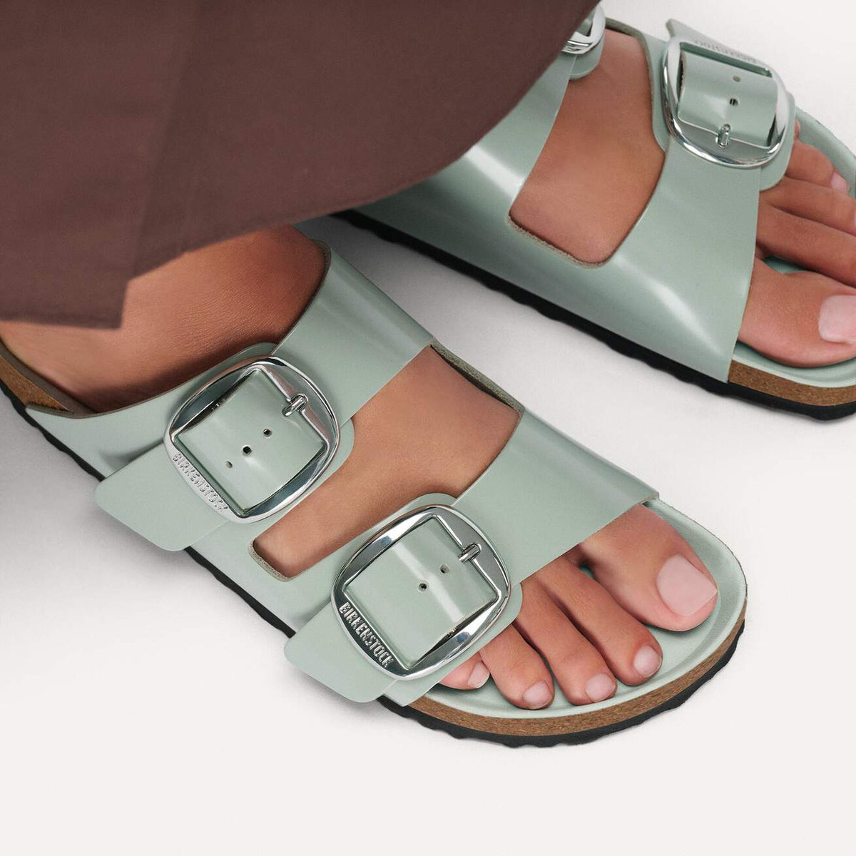 Birkenstock | Arizona - Big Buckle | High Shine | Pure Sage