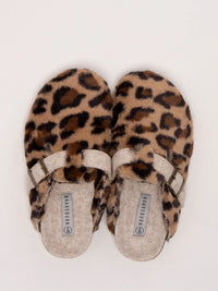 Solstice Slipper | Leopard Print