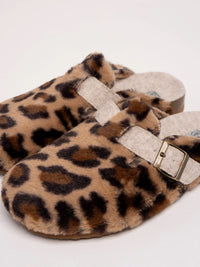 Solstice Slipper | Leopard Print