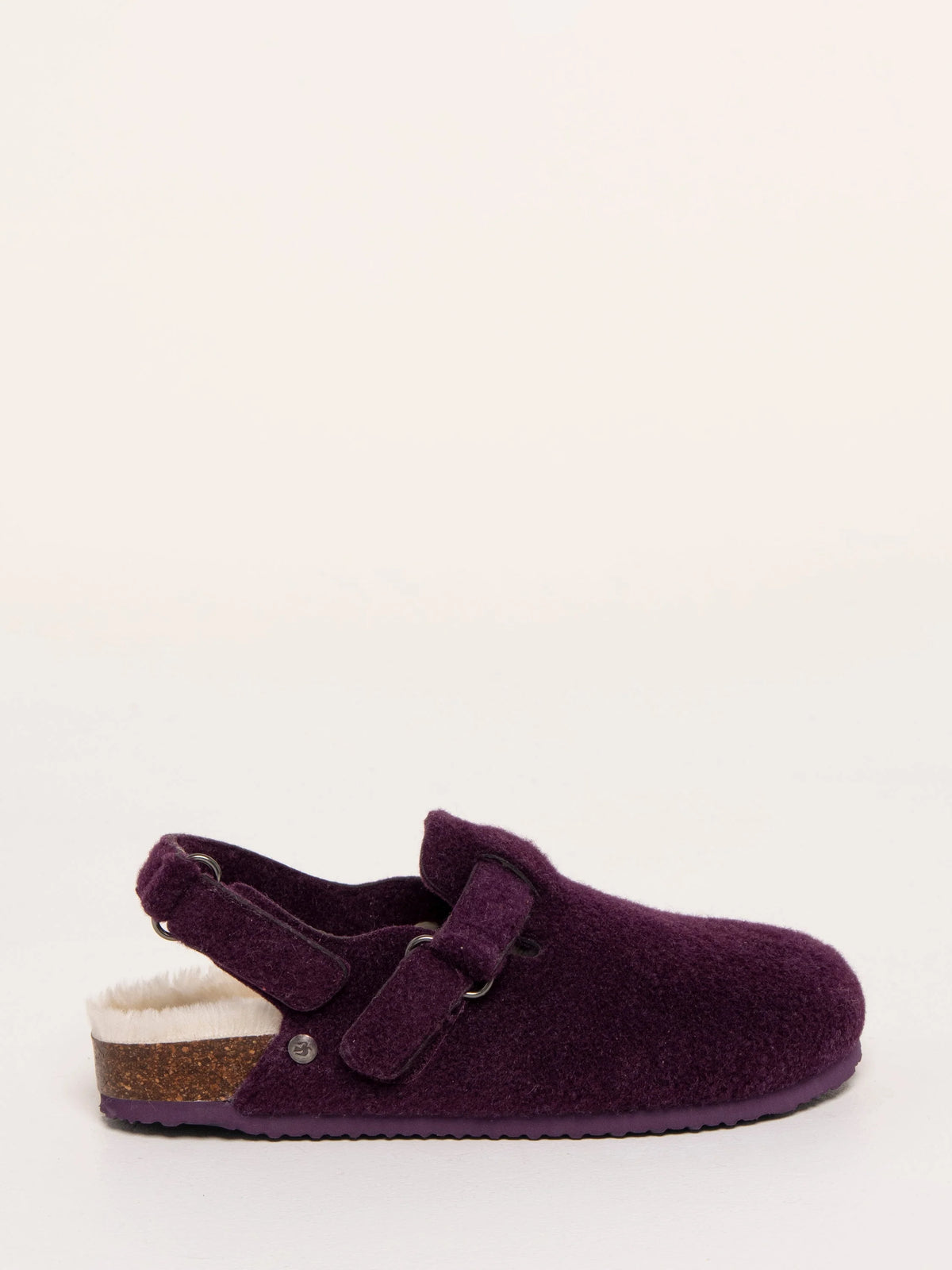 Arctic Plush Slipper | Deep Purple