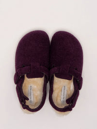 Arctic Plush Slipper | Deep Purple