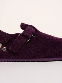 Arctic Plush Slipper | Deep Purple